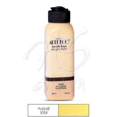 Artdeco Akrilik Boya 140ml 3058 Ayçiçeği