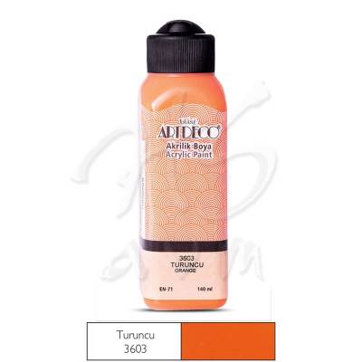 Artdeco Akrilik Boya 140ml 3603 Turuncu