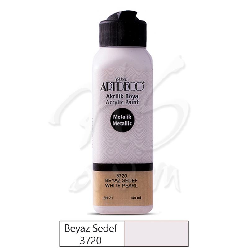 Artdeco Akrilik Boya Metalik 140ml 3720 B.sedef