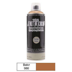 Artdeco - Artdeco Akrilik Sprey Boya 400ml 986 Bakır