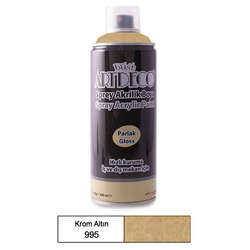 Artdeco - Artdeco Akrilik Sprey Boya 400ml 995 Krom Altın