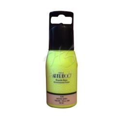 Artdeco - Artdeco Boyutlu Boya 60ml 645 Neon Sarı