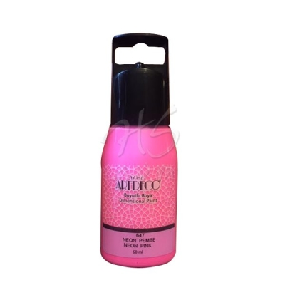 Artdeco Boyutlu Boya 60ml 647 Neon Pembe