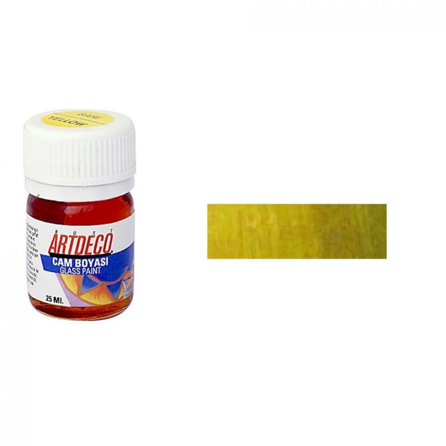 Artdeco Cam Boyası 25ml Altın
