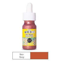 Artdeco - Artdeco Ebru Boyası 30ml Metalik Bakır No:28