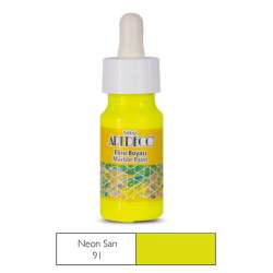 Artdeco - Artdeco Ebru Boyası 30ml Neon Sarı No:91