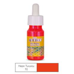 Artdeco - Artdeco Ebru Boyası 30ml Neon Turuncu No:92