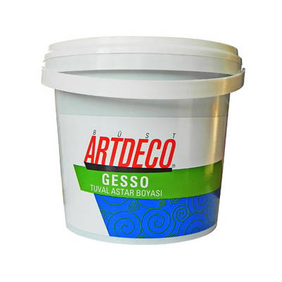 Artdeco Gesso Tuval Astar Boyası Beyaz 1000ml