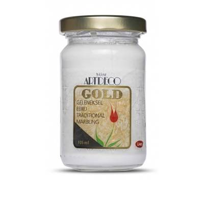 Artdeco Gold Geleneksel Ebru Boyası 105ml 060 Beyaz