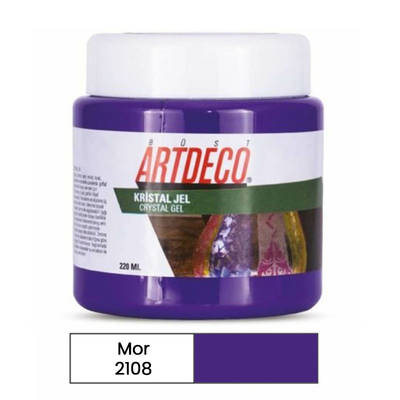 Artdeco Kristal Jel-Şeffaf 220ml 2108 Mor