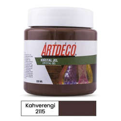Artdeco - Artdeco Kristal Jel-Şeffaf 220ml 2115 Kahverengi