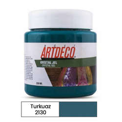 Artdeco - Artdeco Kristal Jel-Şeffaf 220ml 2130 Turkuaz
