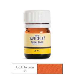 Artdeco - Artdeco Kumaş Boyası 25ml Uçuk Tururuncu No:53