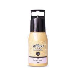 Artdeco - Artdeco Metalik Boyutlu Boncuk Boya 60ml 681 Altın