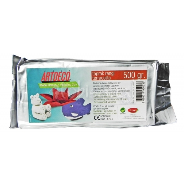 Artdeco Model Hamuru 500g Toprak Rengi