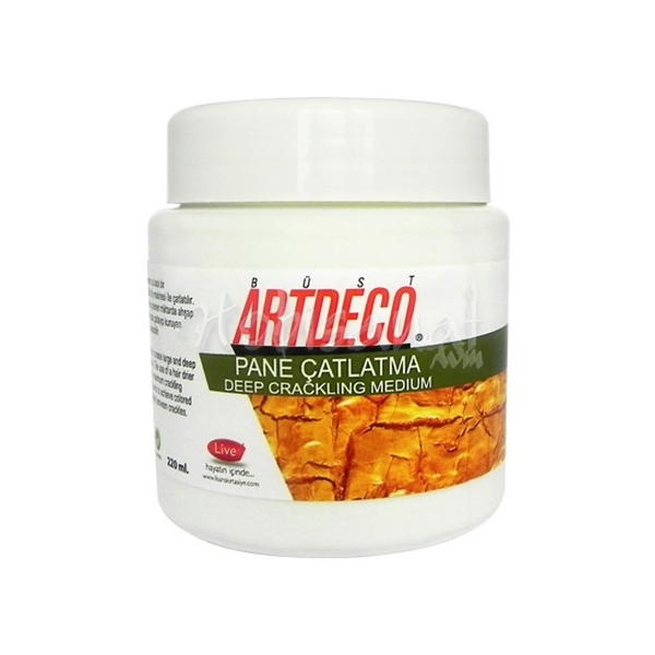 Artdeco Pane Çatlatma Medyumu Beyaz 220ml