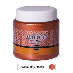 Artdeco - Artdeco Rölyef Pasta 220ml Metalik Bakır 2228