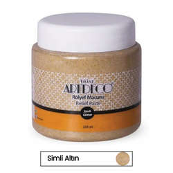 Artdeco - Artdeco Rölyef Pasta 220ml Simli Altın 2321