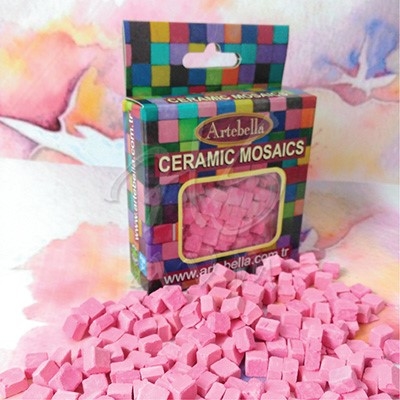 Artebella Seramik Mozaik 8x8mm 200 Adet Pembe 6725