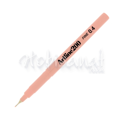 Artline Fineliner 200 0.4mm İnce Uçlu Çizim Kalemi Apricot