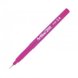 Artline - Artline Fineliner 200 0.4mm İnce Uçlu Çizim Kalemi Magenta