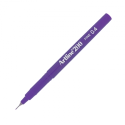 Artline - Artline Fineliner 200 0.4mm İnce Uçlu Yazı Ve Çizim Kalemi Purple