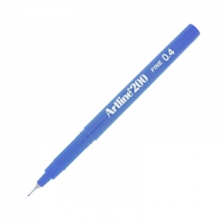 Artline - Artline Fineliner 200 0.4mm İnce Uçlu Çizim Kalemi Royal Blue