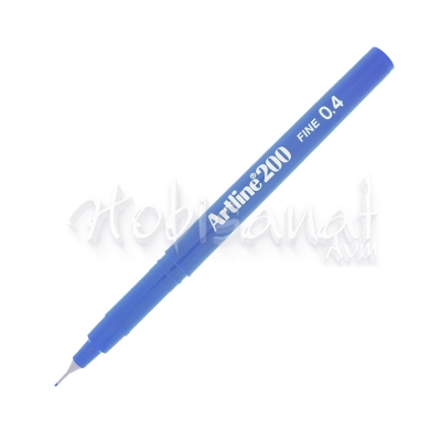 Artline Fineliner 200 0.4mm İnce Uçlu Çizim Kalemi Royal Blue
