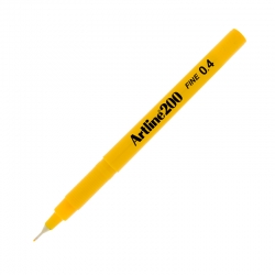 Artline - Artline Fineliner 200 0.4mm İnce Uçlu Yazı Ve Çizim Kalemi Yellow