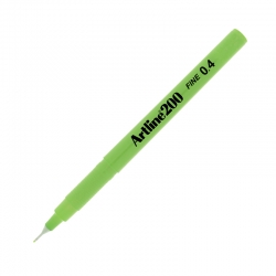 Artline - Artline Fineliner 200 0.4mm İnce Uçlu Çizim Kalemi Yellow Green