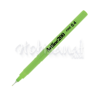 Artline Fineliner 200 0.4mm İnce Uçlu Çizim Kalemi Yellow Green