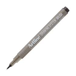 Artline - Artline Drawing System Brush Çizim Kalemi Fırça Uç Siyah