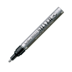 Artline - Artline Metalik Mürekkepli Marker 2,3mm Gümüş