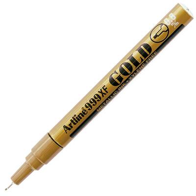 Artline Metalik Mürekkepli Marker 0,8mm Altın