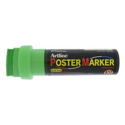 Artline Poster Marker 30mm-Fluorescent Green