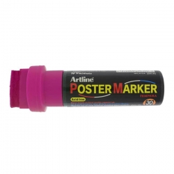 Artline - Artline Poster Marker 30mm-Fluorescent Pink