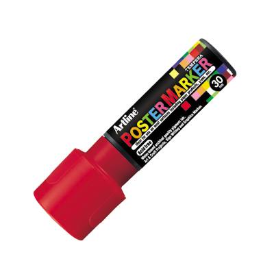 Artline Poster Marker 30mm-Red