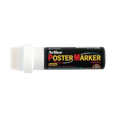 Artline Poster Marker 30mm-White