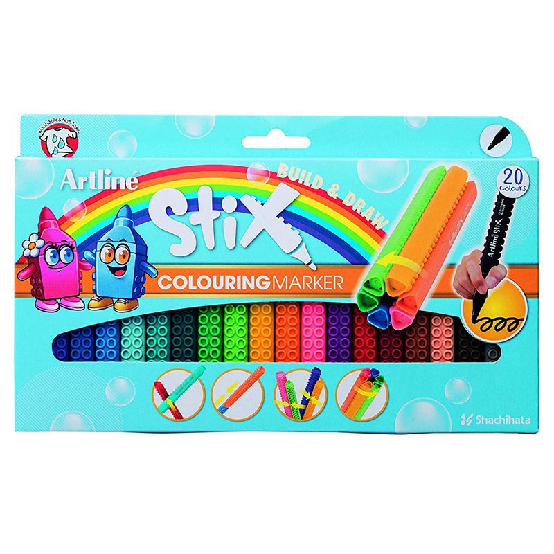 Artline Stix Colouring Marker Keçeli Kalem 20li