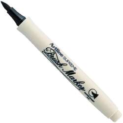 Artline - Artline Supreme Brush Marker Fırça Uçlu Kalem Black