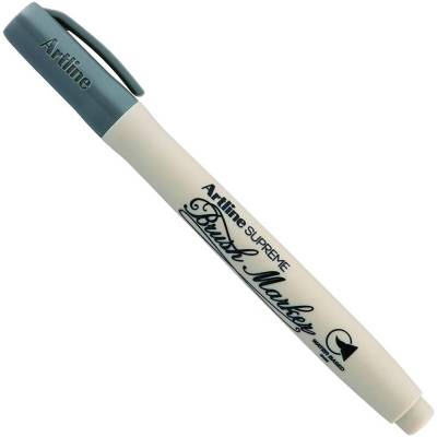 Artline Supreme Brush Marker Fırça Uçlu Kalem Grey