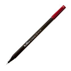 Artline - Artline Supreme Fine Pen 0.4mm Dark Red