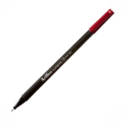 Artline Supreme Fine Pen 0.4mm Dark Red