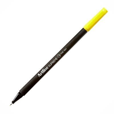 Artline Supreme Fine Pen 0.4mm Yellow