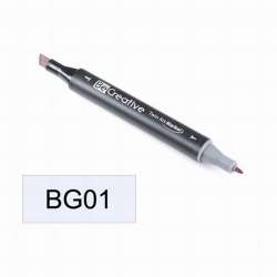 Be Creative - Be Creative Twin Art Marker Kalem Blue Grey 1 BG01