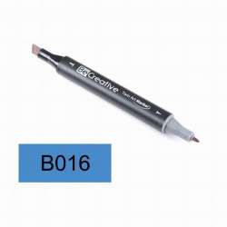 Be Creative - Be Creative Twin Art Marker Kalem Brilliant Blue B016