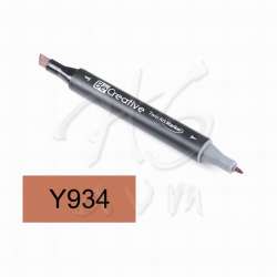 Be Creative - Be Creative Twin Art Marker Kalem Brun Y934