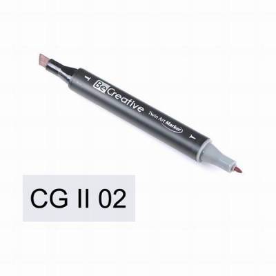 Be Creative Twin Art Marker Kalem Cool Grey II 2 CG II 02