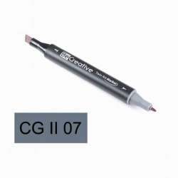 Be Creative - Be Creative Twin Art Marker Kalem Cool Grey II 7 CG II 07