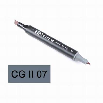 Be Creative Twin Art Marker Kalem Cool Grey II 7 CG II 07